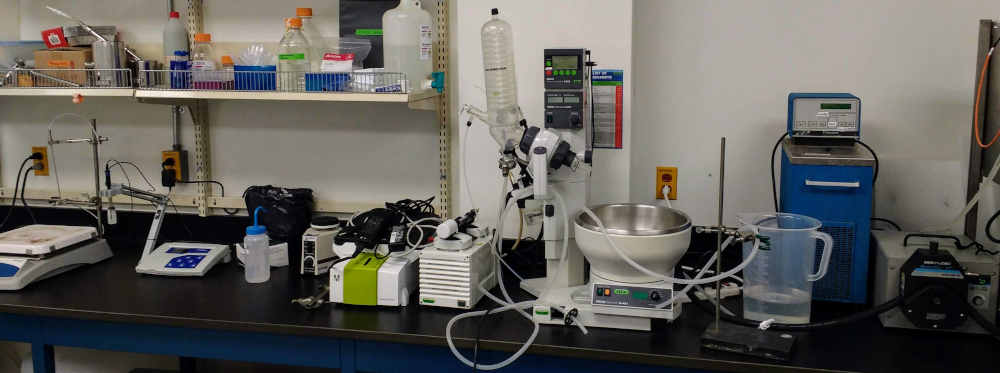 Typical biotechnology lab
