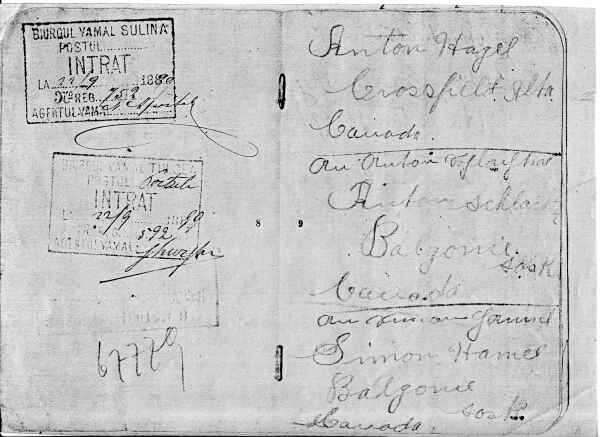 Martin Schlachter Russian Empire foreign passport, page 8