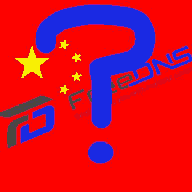 FreeDNS logo against Chinese flag backdrop